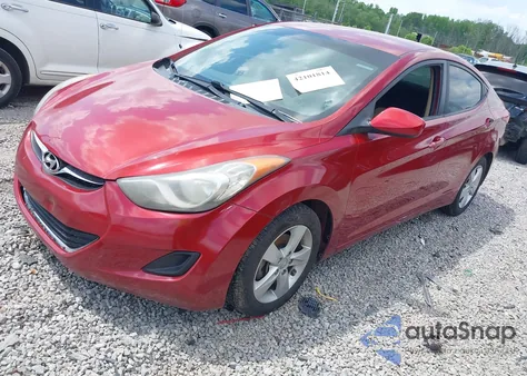 2011 Hyundai Elantra Gls Pzev z USA, uszkodzony, nr VIN KMHDH4AE6BU124311